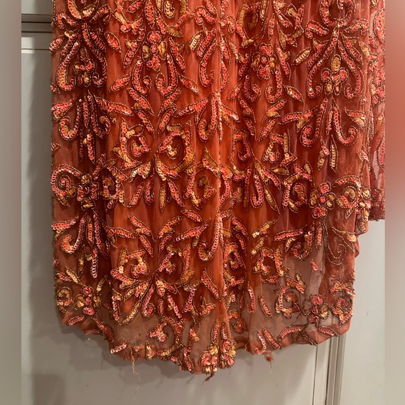 Rachel Allan Orange Size 4 Prom Dress - Picture 13 of 14